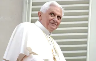 Pope Benedict XVI on April 21, 2007, in Vigevano, Italy. Credit: miqu77/Shutterstock