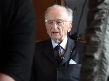 At the age of 27, Ben Ferencz was assigned to prosecute the Einsatzgruppen (mobile killing units) trial, in which 22 former commanders were charged with war crimes and crimes against humanity.