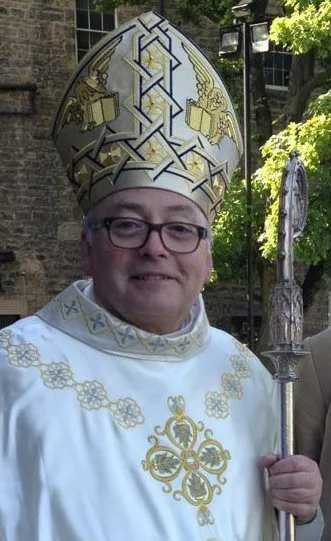 Bishop Stephen Robson at his installation as bishop of Dunkeld in 2012. Mark.hamid via Wikimedia