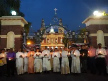 Catholic bishops lead the faithful in prayer on the one-year anniversary of the May 3, 2023, violence in Manipur, India.