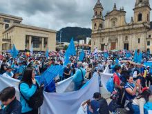 Pro-lifers march in Colombia on May 4, 2024, in the country's capital, Bogotá, and other cities and towns throughout the country.