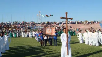 After a four-year hiatus, the Corpus Christi festival is returning on Thursday, May 30, 2024, to Gilberto Parada Stadium in the town of Montero, Bolivia, where it is expected to draw the attendance of approximately 30,000 people, as in previous years.