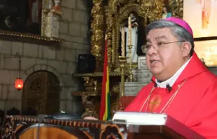 Bishop Giovani Arana of El Alto, Bolivia. Credit: CEB