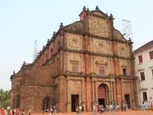 Goa, the former Portuguese colony on the west coast of India, was evangelized by St. Francis Xavier whose mortal remains are preserved in the Bom Jesus Cathedral (pictured).