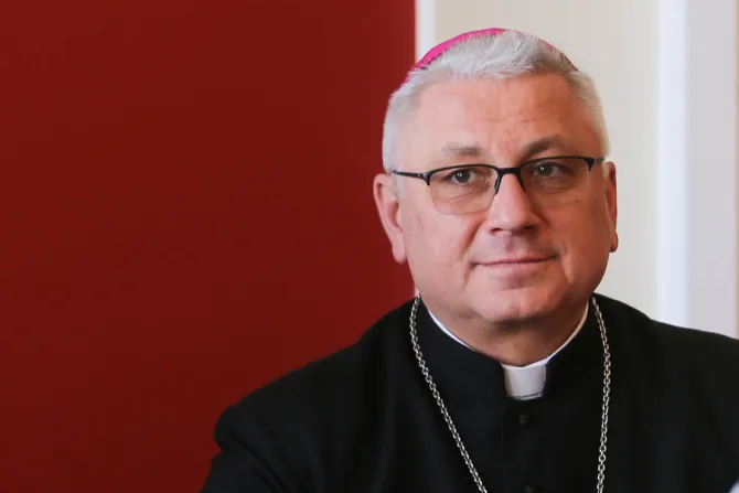 Bishop Artur Miziński, secretary general of the Polish bishops’ conference