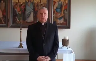 Bishop of Fontibón, Colombia, Juan Vicente Córdoba laments in an Aug. 29, 2022, video that the chapel of the El Dorado International Airport, located in his diocese, was forced to close despite the fact that there was an agreement until the year 2037. Diocese of Fontibón, Colombia/YouTube screenshot
