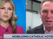CatholicVote president Brian Burch discusses the upcoming Iowa caucuses with “EWTN News Nightly” anchor Tracy Sabol on Jan. 9, 2024.