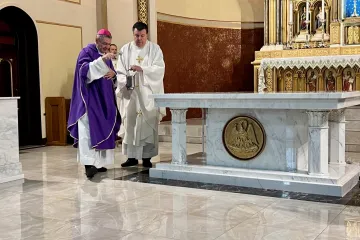 Brooklyn bishop altar blessing