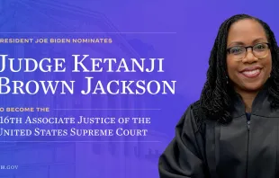President Joe Biden announced on Feb. 25, 2022 that federal appeals court Judge Ketanji Brown Jackson is his first nominee to the Supreme Court. White House