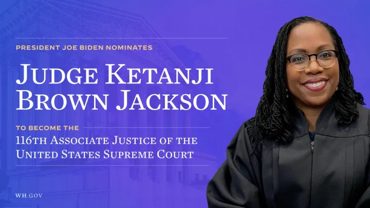 President Joe Biden announced on Feb. 25, 2022 that federal appeals court Judge Ketanji Brown Jackson is his first nominee to the Supreme Court.