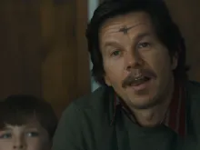 Stuart Long (Mark Wahlberg) in Columbia Pictures' Father Stu.