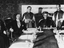 The agreement between the German Reich and the Holy See in Rome was signed on July 20, 1933.