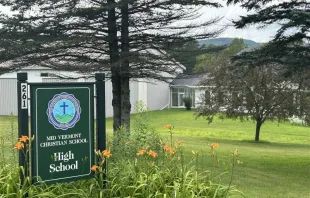 Mid Vermont Christian School is suing the state over a ban from athletic competitions due to the school's transgender policy. Credit: Mid Vermont Christian School