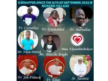 Five priests, a nun, and three lay people were abducted Sept. 16, 2022, after gunmen attacked their parish in Mamfe Diocese, Cameroon.
