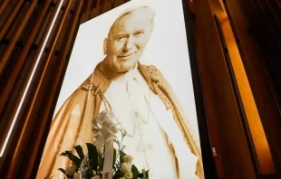 Image of St. John Paul II in his chapel in the Cathedral of Madrid Credit: Archdiocese of Madrid