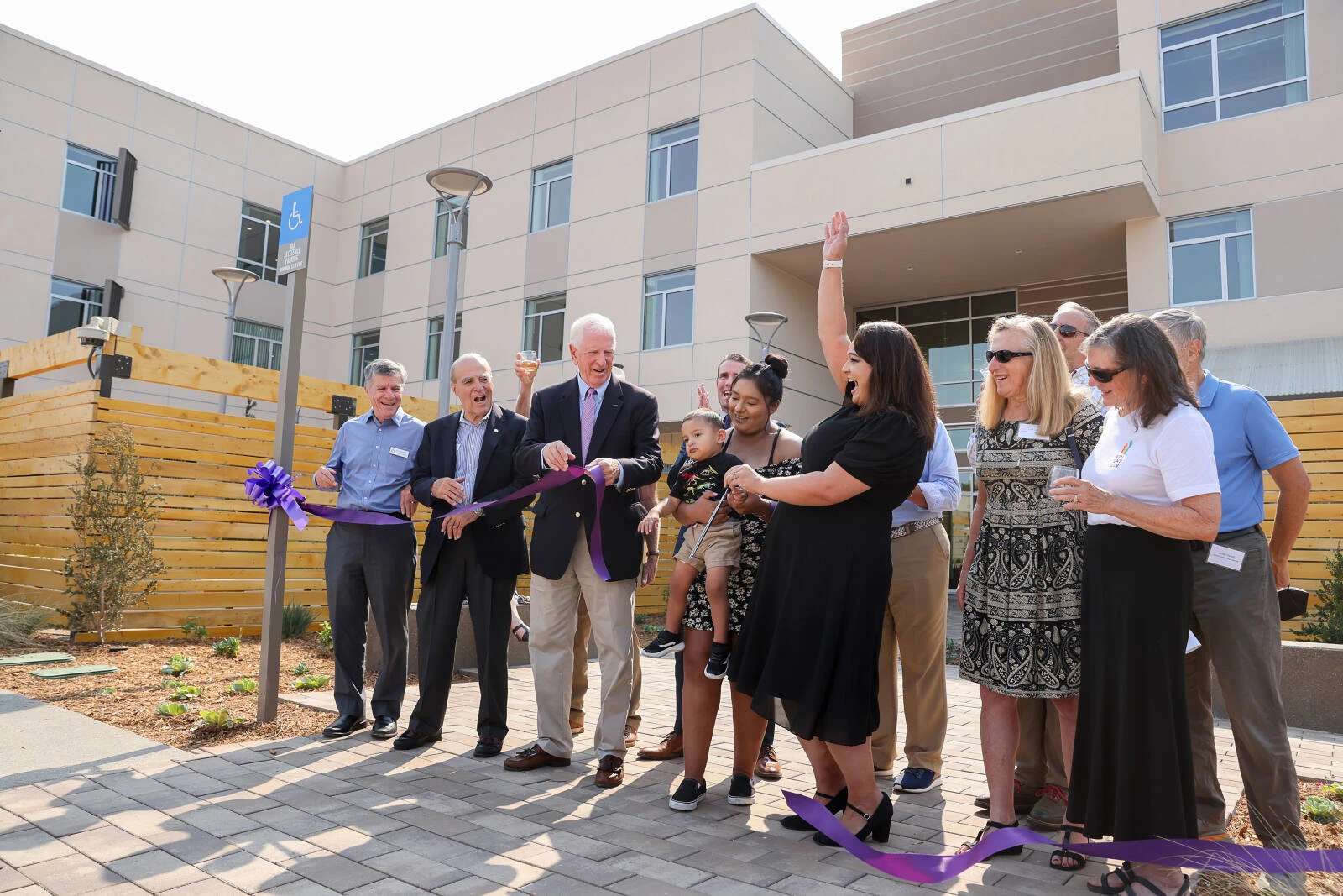 The ribbon cutting at Caritas Center in Santa Rosa, Calif., Sept. 12, 2022.?w=200&h=150