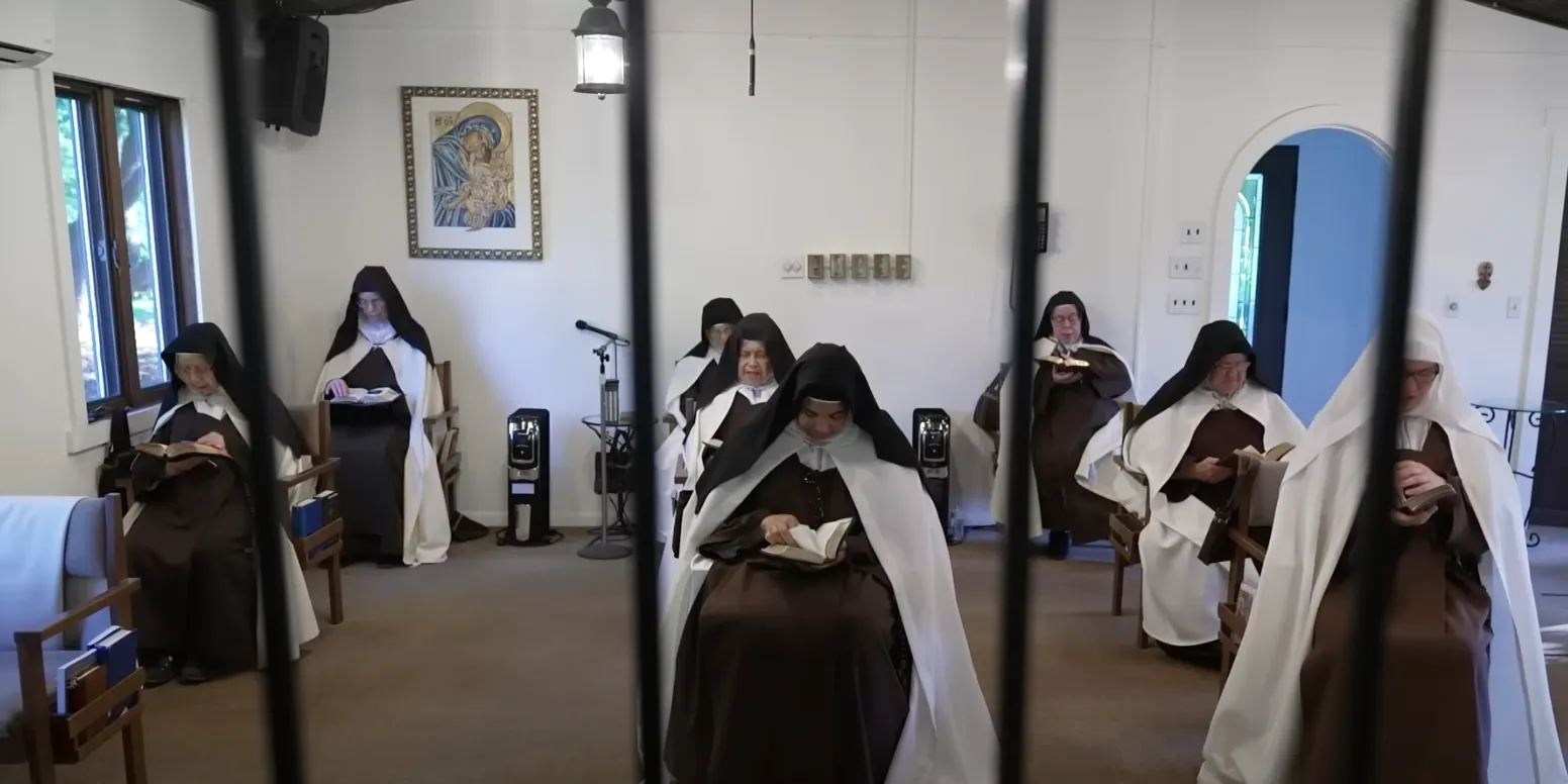 Discalced Carmelite sisters from the Mount Carmel Monastery in Port Tobacco, Maryland.?w=200&h=150