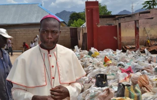 Bishop Stephen Dami Mamza of the Diocese of Yola, pictured in 2015. Ogalaemmauel/CC BY-SA 4.0