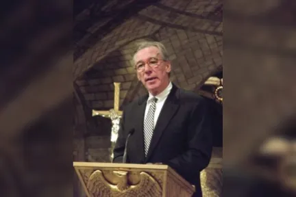 Dr. John Garvey, president of The Catholic University of America, discusses religious freedom at the Basilica of the National Shrine of the Immaculate Conception in Washington, D.C. on Jan. 16, 2013?w=200&h=150