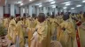 Indian Catholics bishops pray at the closing of the their Feb. 7, 2024, conference.
