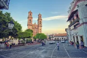 Central plaza in Taxco