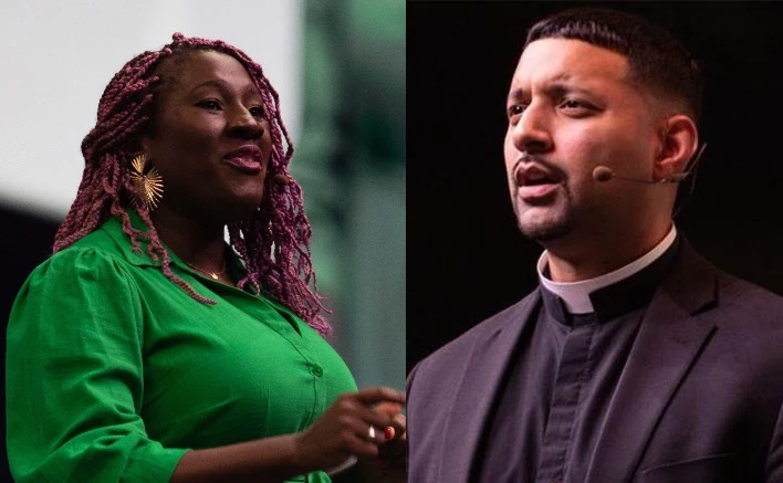 Chika Anyanwu (left) and Father Josh Johnson?w=200&h=150