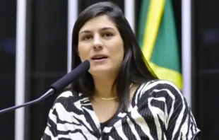Brazilian Congresswoman Chris Tonietto. Credit: Zeca Ribeiro / Câmara dos Deputados