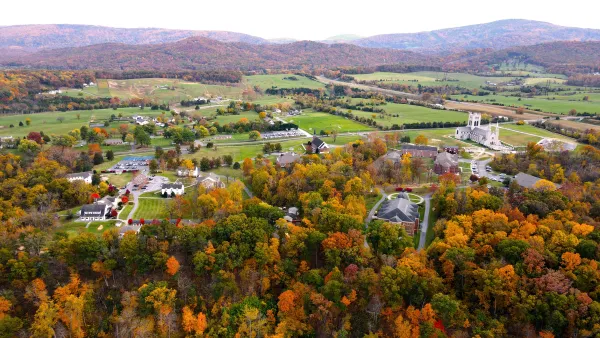 Christendom College’s campus is in Front Royal, Virginia, which is just about an hour west of Washington, D.C. Credit: Photo courtesy of Christendom College