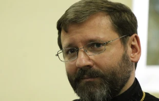 Major Archbishop Sviatoslav Shevchuk, leader of the Ukrainian Greek Catholic Church. Bohumil Petrik/CNA.