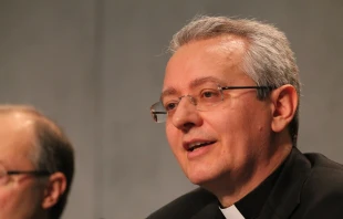 Msgr. Diego Ravelli in 2015/ Bohumil Petrik/CNA