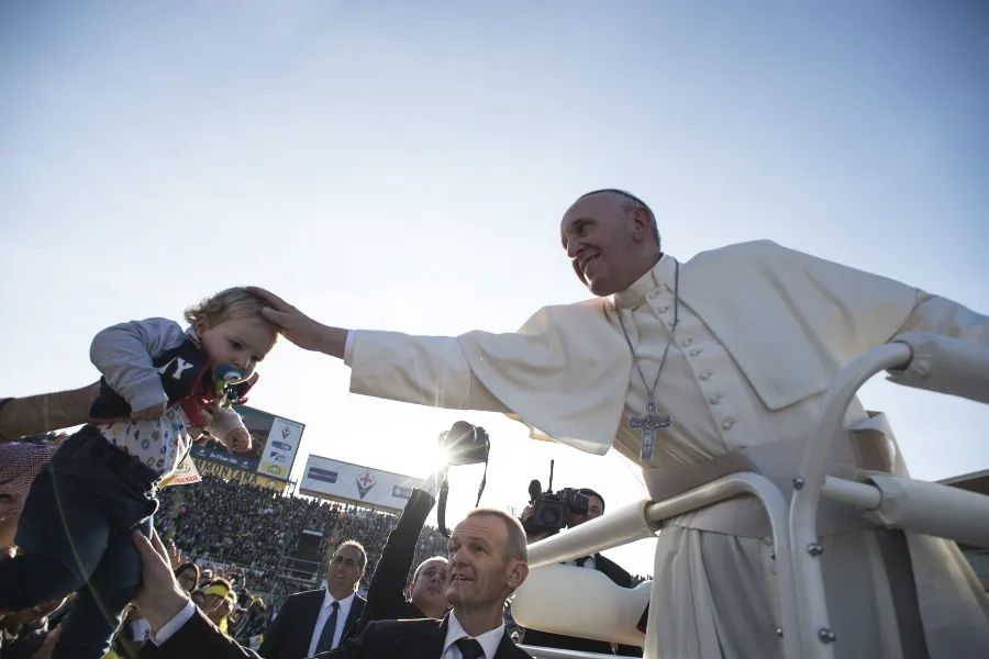 Pope Francis visits Artemio Franchi Municipal Stadium in Florence, Italy, on Nov. 10, 2015.?w=200&h=150