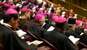 The opening day of the 15th Ordinary General Assembly of the Synod of Bishops in the Vatican Synod Hall on Oct. 3, 2018.