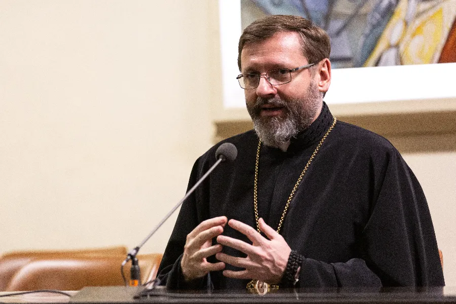Major Archbishop Sviatoslav Shevchuk, pictured at Vatican Radio, July 8, 2019.?w=200&h=150