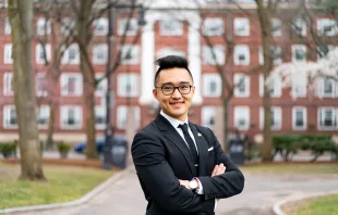 "What's the Eucharist?" Kent Shi, a 25-year-old Harvard graduate student, asked that question when he attended eucharistic adoration for the first time. The answer put him on a path to conversion. Julia Monaco | CNA