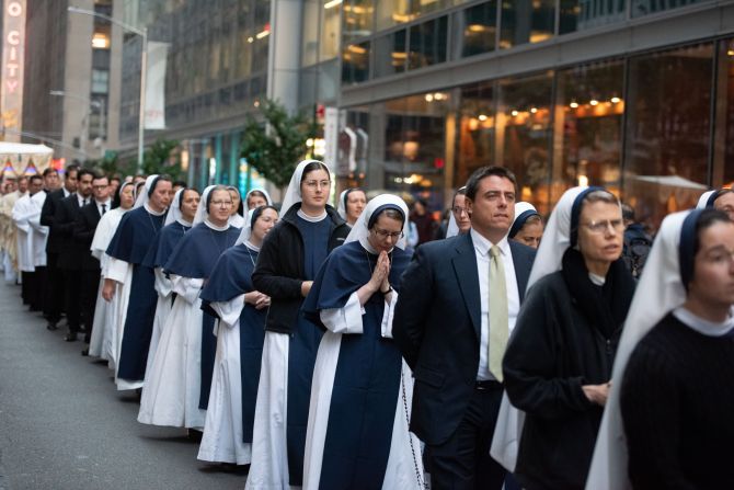 Eucharistic procession NYC 10-10-23 - 14