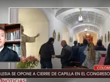 A proposal to convert the Catholic chapel located in the capitol building where Colombia’s Congress meets into a “neutral place of worship” is “persecution of the Catholic Church,” said Father Raúl Ortiz.