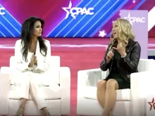 Stanton Healthcare CEO Brandi Swindell and Concerned Women for America President Penny Nance speak at the 2024 Conservative Political Action Conference.