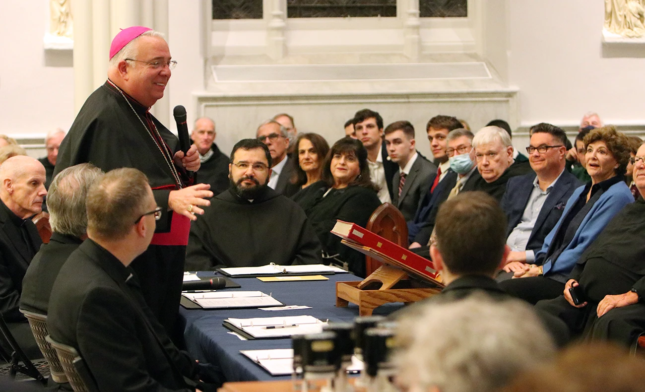 Archbishop Nelson Perez speaks about the heroic virtues of Father Bill Atkinson, O.S.A., and the work performed to prepare the formal documents related to his cause for beatification and canonization.?w=200&h=150