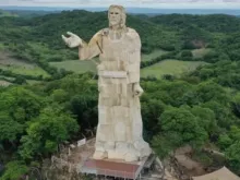 The 33-meter Christ the Fisher sculpture was located in La Concordia in the Mexican state of Chiapas.