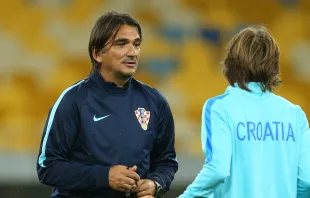 Croatia coach Zlatko Dalic Shutterstock