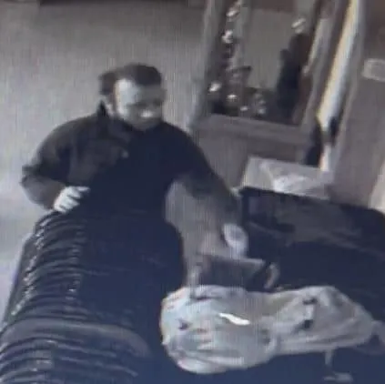 Police have released images from a surveillance camera of a suspect they say vandalized Our Lady of Lourdes Catholic Church in Gales Ferry, Connecticut, on March 11, 2023.?w=200&h=150