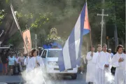 Cuban church procession