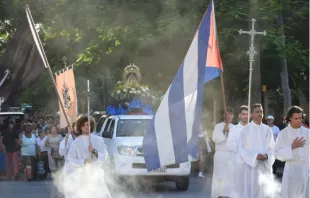A Sacred Heart of Jesus Parish procession honoring the patroness of Cuba on Sept. 7, 2023. Credit: Sacred Heart of Jesus parish in Havana, Cuba