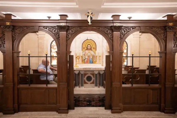 The new eucharistic adoration chapel at the Church of St. Joseph in Greenwich Village in New York City will be available at all hours of the day to anyone who has a key card. Credit: Jeffrey Bruno