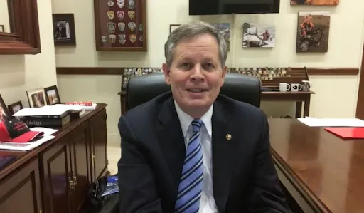 Sen. Steve Daines (R-MT), the founder and chair of the Senate Pro-Life Caucus, speaks with CNA on May 5, 2022.?w=200&h=150