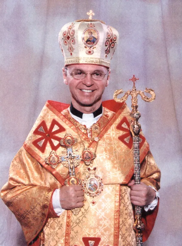 Bishop David Motiuk of the Ukrainian Catholic Eparchy of Edmonton. Wikimedia (CC BY-SA 4.0)