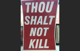 Community activists have begun a campaign to place thousands of signs across the city quoting the sixth commandment, “Thou shalt not kill.” WTOP