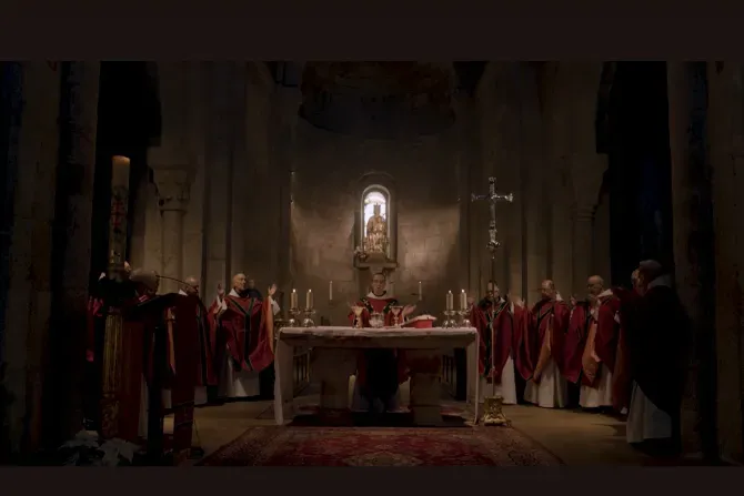 A monastic community prays the Lord’s Prayer.?w=200&h=150