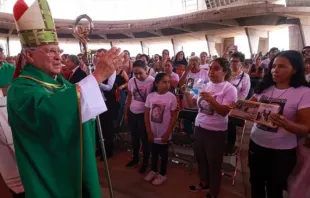 Cardinal Francisco Robles Ortega presides over a Mass for the disappeared in Jalisco state, Mexico, on Aug. 27, 2023. Credit: Press Archbishopric of Guadalajara