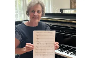 Diane Mahoney's original composition “We Do Believe, O Lord” has been selected as the 2024 National Eucharistic Congress’ official theme song. Credit: Photo courtesy of Diane Mahoney